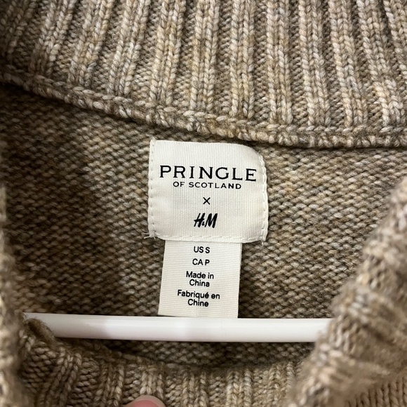 Pringle of Scotland x H&M Jaquard Knit Fall Sweater - Picture 4 of 6